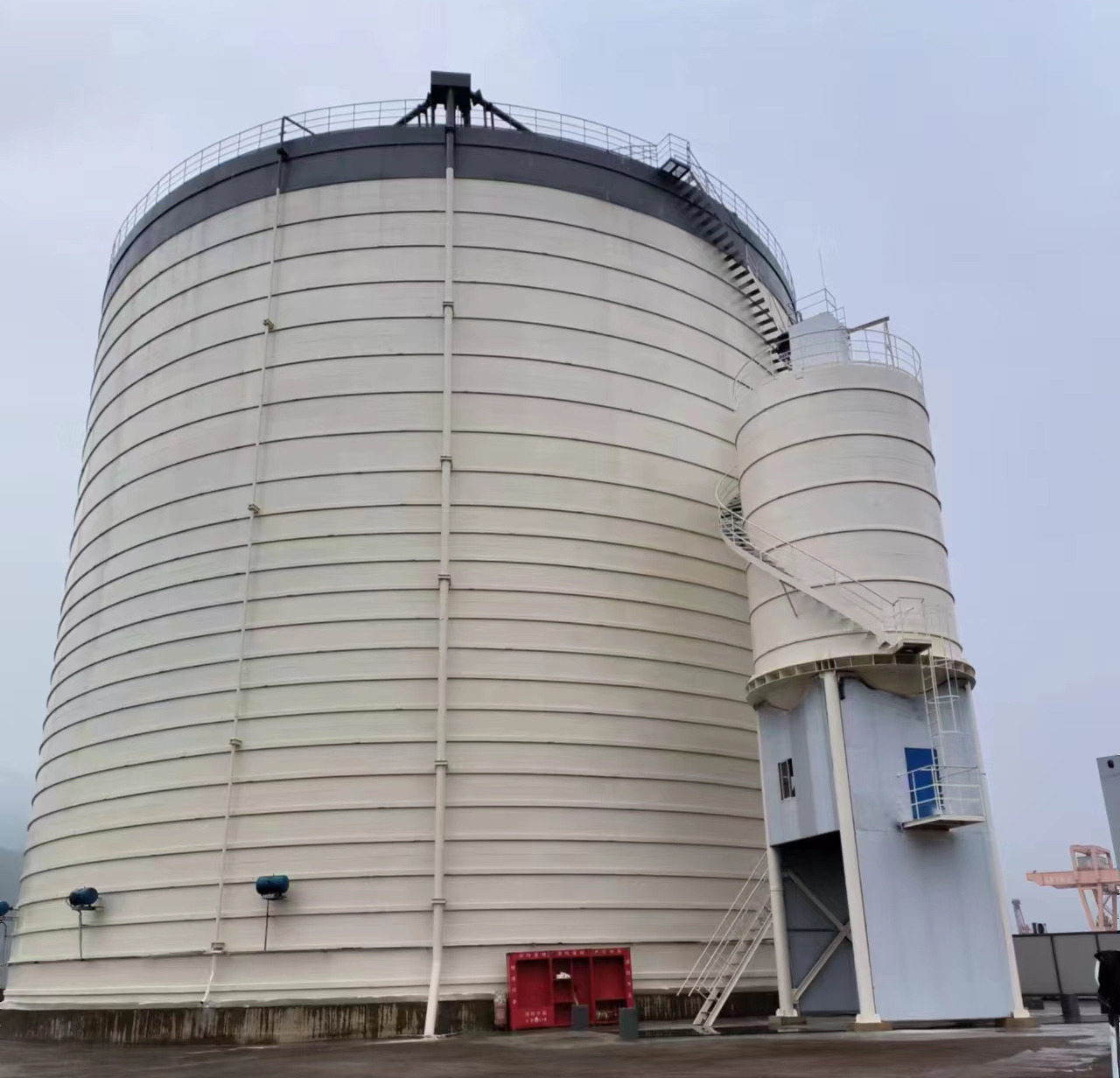 凌海10万吨水泥钢板库